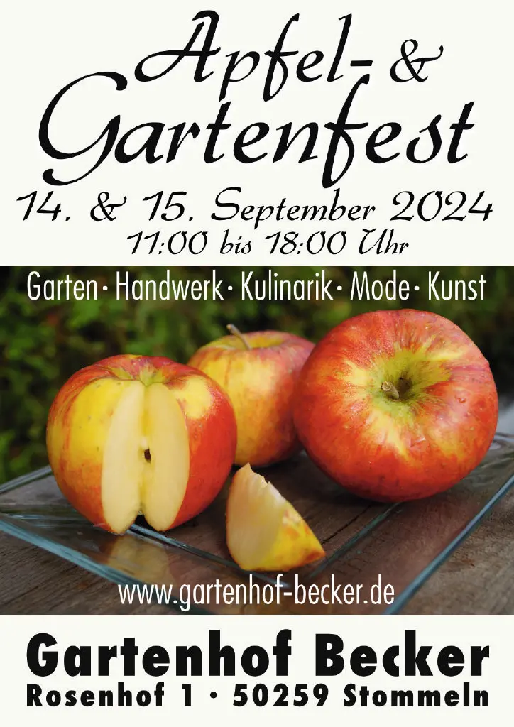 Apfelfest 2024 - Gartenhof Becker